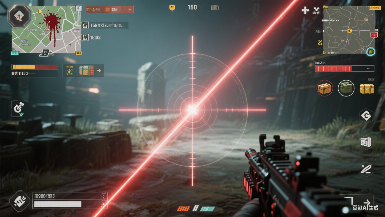 和平精英向卷辅助:和平精英 PC 版自瞄激光瞬击模拟器版,PC 玩家战力升级利器